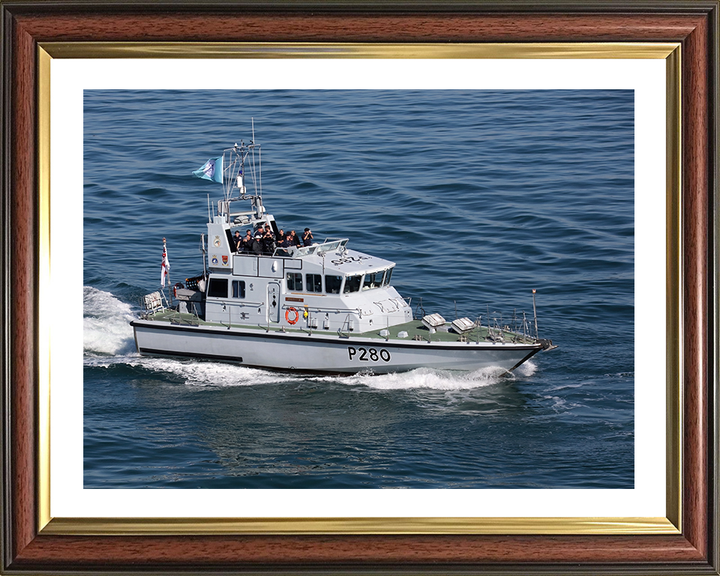 HMS Dasher P280 | Photo Print | Framed Print | Archer Class | P2000 | Patrol Vessel | Royal Navy Hampshire Prints