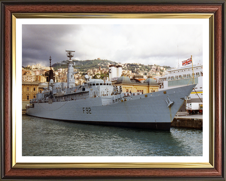 HMS Boxer F92 Royal Navy Type 22 Frigate Photo Print or Framed Print - Hampshire Prints