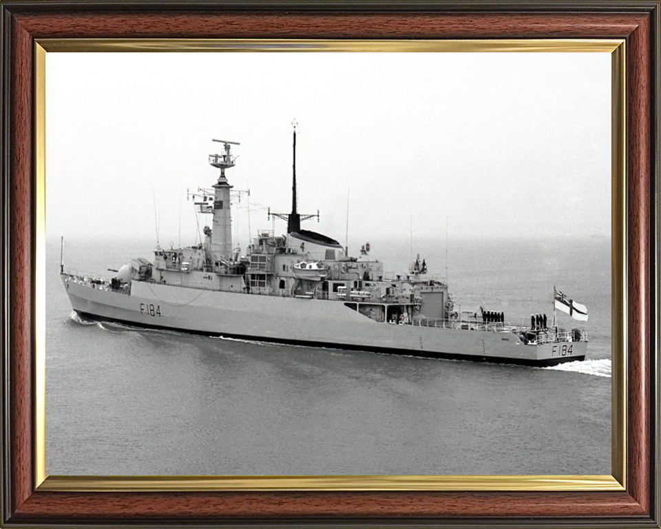 HMS Ardent F184 Royal Navy Type 21 Frigate Photo Print or Framed Print - Hampshire Prints