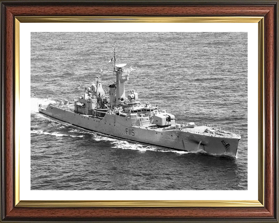 HMS Berwick F115 Royal Navy Rothesay Class Frigate Photo Print or Framed Print - Hampshire Prints