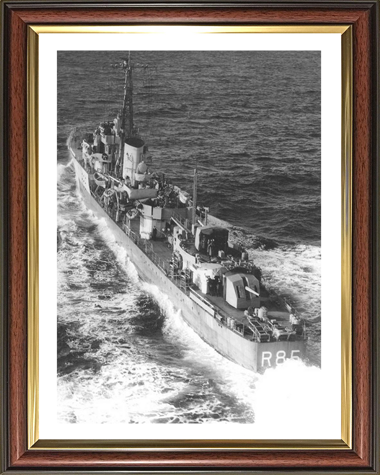 HMS Cambrian R85 | Photo Print | Framed Print | Poster | C Class | Destroyer | Royal Navy Hampshire Prints