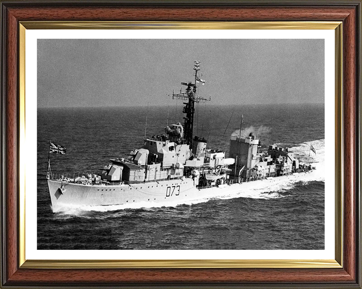 HMS Cavalier D73 (R73) Royal Navy C class destroyer Photo Print or Framed Print - Hampshire Prints