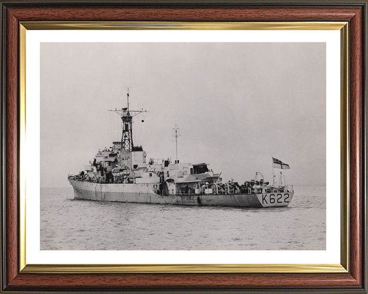 HMS Burghead Bay K622/F622 Royal Navy Bay Class Frigate Photo Print or Framed Print - Hampshire Prints