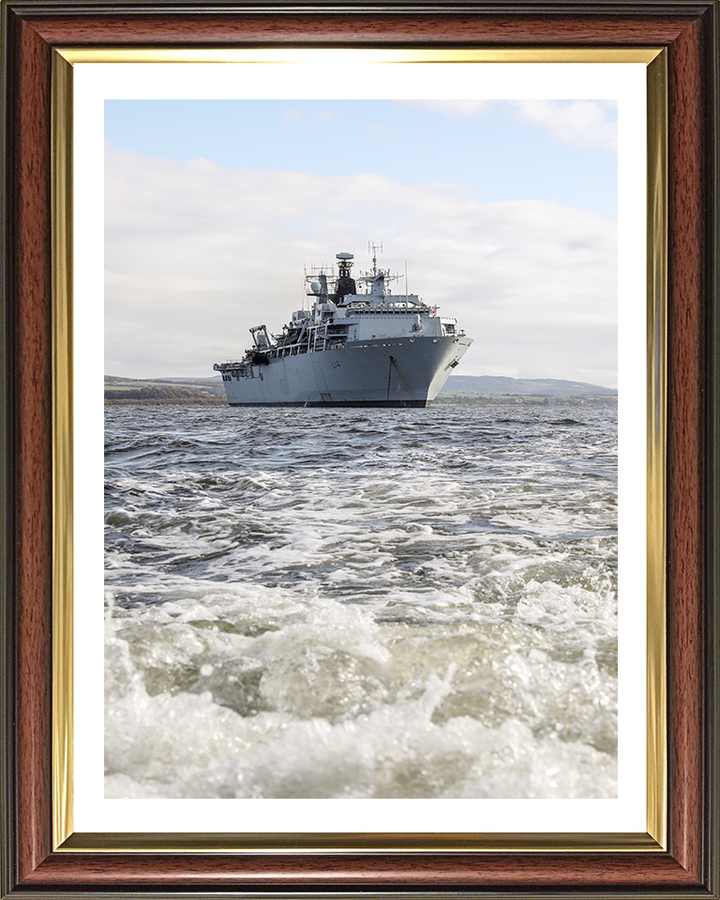 HMS Albion L14 Royal Navy Albion Class amphibious ship Photo Print or Framed Print - Hampshire Prints