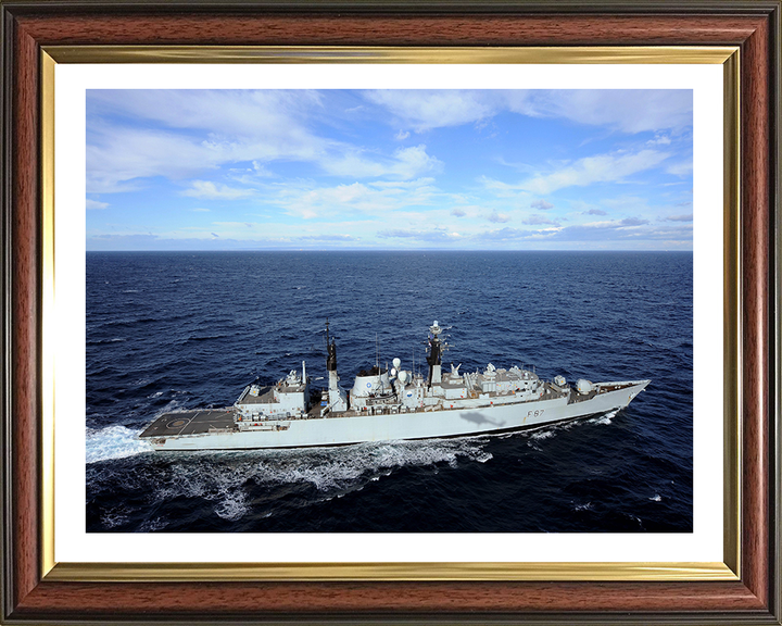 HMS Chatham F87 | Photo Print | Framed Print | Poster | Type 22 | Frigate | Royal Navy Hampshire Prints