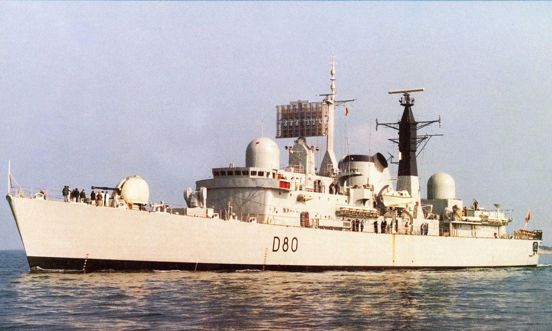 HMS Sheffield D80 | Photo Print | Framed Print | Poster | Type 42 | Destroyer | Royal Navy Hampshire Prints