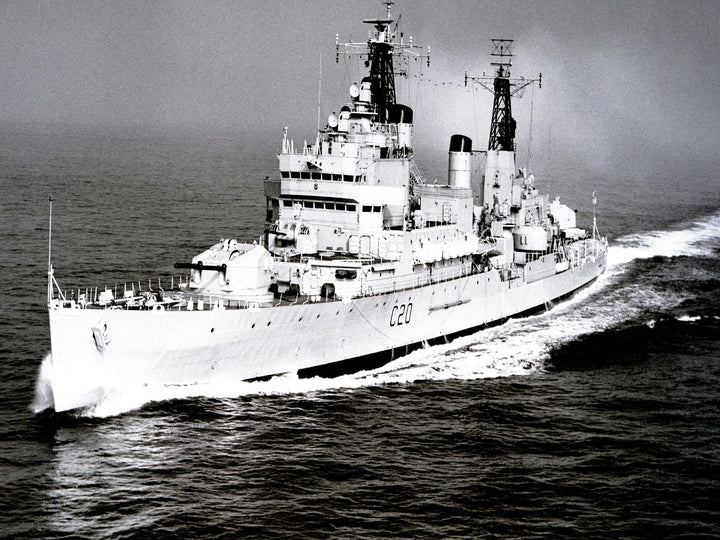 HMS Tiger C20 | Photo Print | Framed Print | Poster | Tiger Class | Cruiser | Royal Navy Hampshire Prints