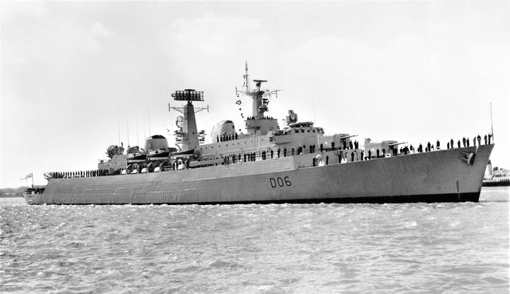 HMS Hampshire D06 | Photo Print | Framed Print | County Class | Destroyer | Royal Navy Hampshire Prints