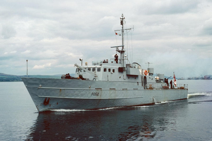 HMS Peterel P262 Royal Navy Bird class patrol vessel Photo Print or Framed Photo Print - Hampshire Prints