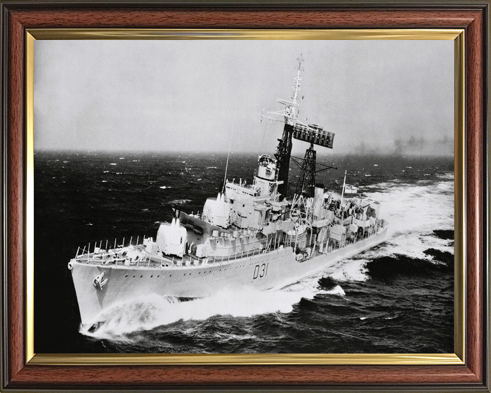 HMS Broadsword D31 | Photo Print | Framed Print | Weapon Class | Destroyer | Royal Navy Hampshire Prints