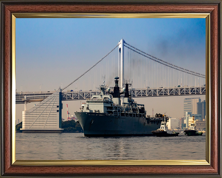 HMS Albion L14 Royal Navy Albion Class amphibious ship Photo Print or Framed Print - Hampshire Prints