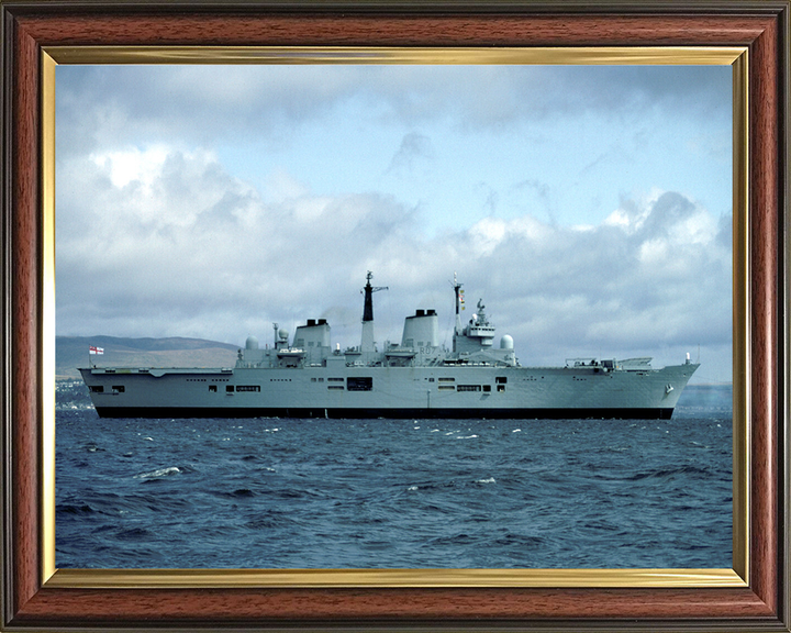 HMS Ark Royal R07 Royal Navy Invincible class aircraft carrier Photo Print or Framed Print - Hampshire Prints