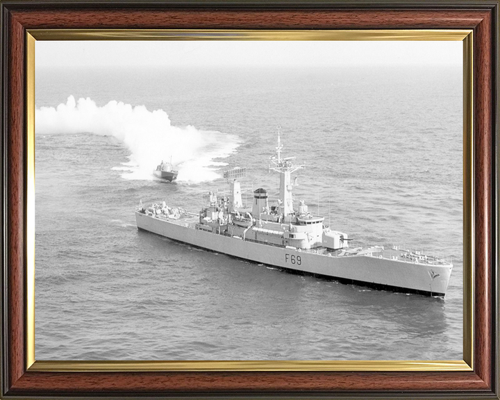HMS Bacchante F69 | Photo Print | Framed Print | Leander Class | Frigate | Royal Navy Hampshire Prints