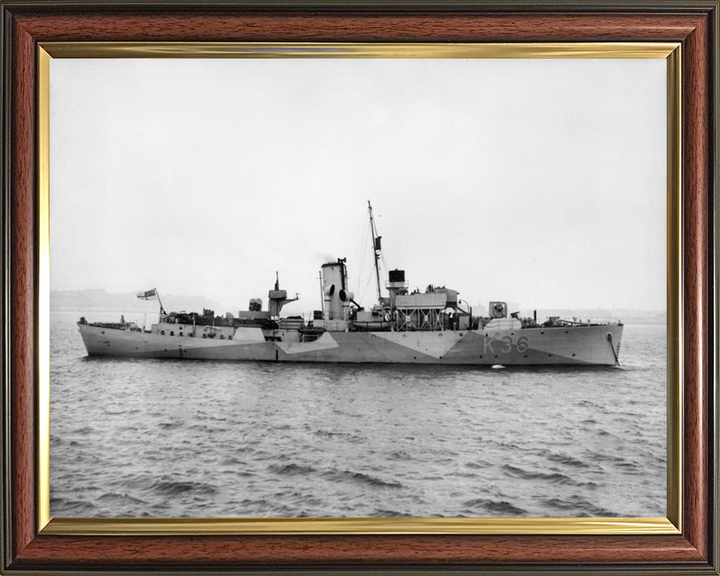 HMS Clematis K36 | Photo Print | Framed Print | Flower Class | Corvette | Royal Navy Hampshire Prints