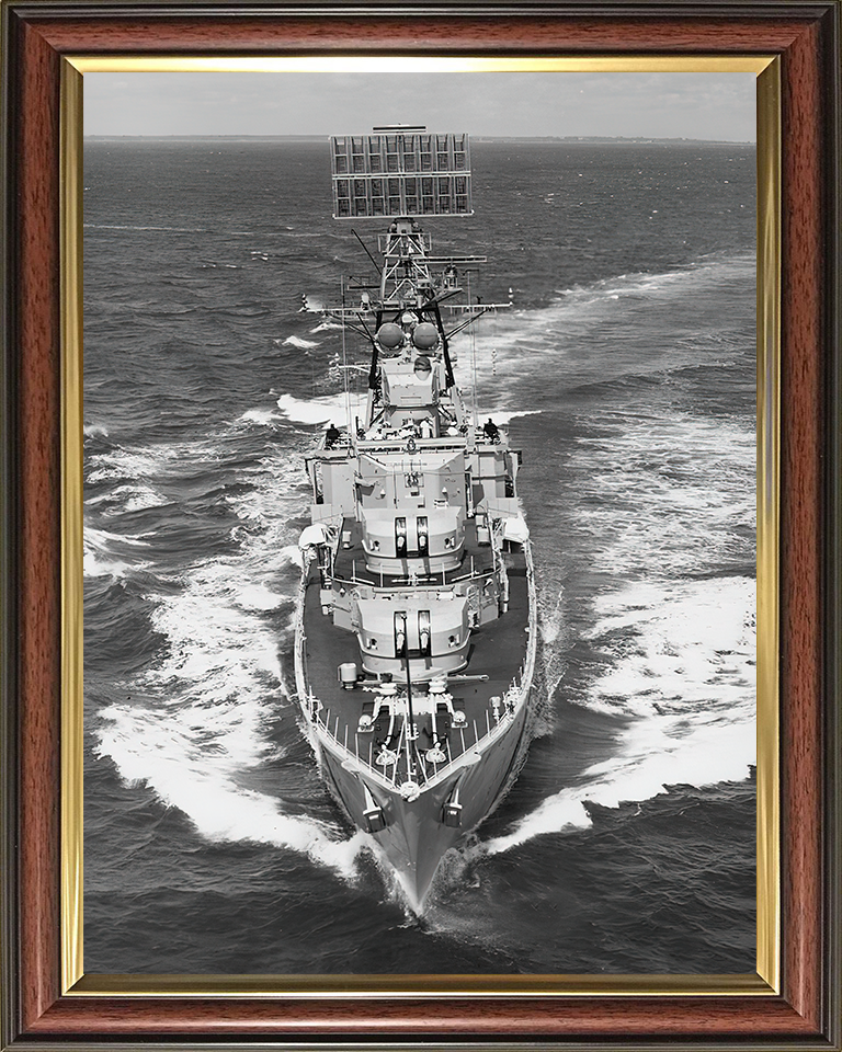 HMS Barrosa D68 | Photo Print | Framed Print | Battle Class | Destroyer | Royal Navy Hampshire Prints