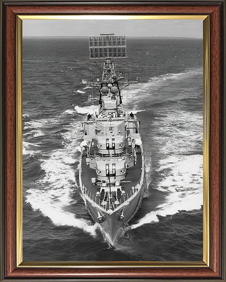HMS Barrosa D68 | Photo Print | Framed Print | Battle Class | Destroyer | Royal Navy Hampshire Prints