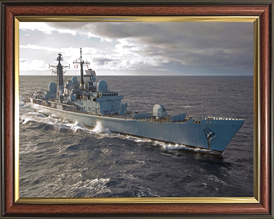 HMS Edinburgh D97 Royal Navy Type 42 Destroyer Photo Print or Framed Print - Hampshire Prints