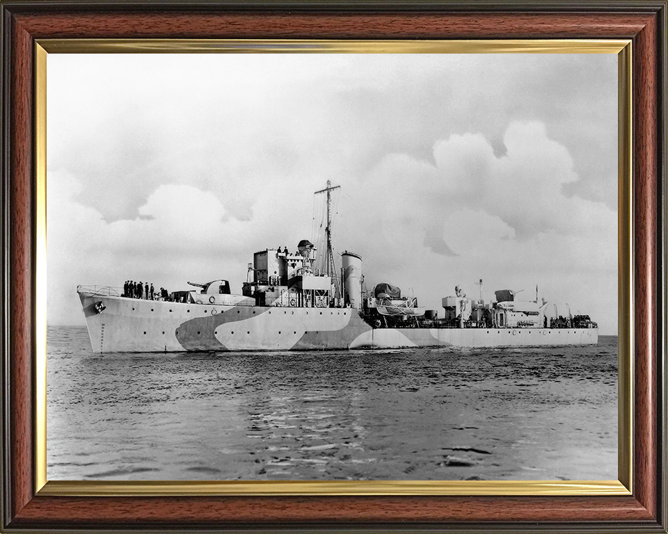 HMS Bleasdale (1940) | Photo Print | Framed Print | Hunt Class | Destroyer | Royal Navy Hampshire Prints