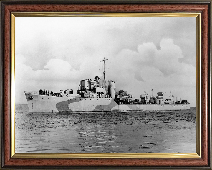 HMS Bleasdale (1940) | Photo Print | Framed Print | Hunt Class | Destroyer | Royal Navy Hampshire Prints