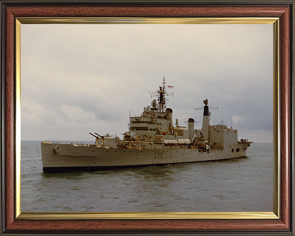 HMS Blake C99 Royal Navy Tiger Class Light Cruiser Photo Print or Framed Print - Hampshire Prints