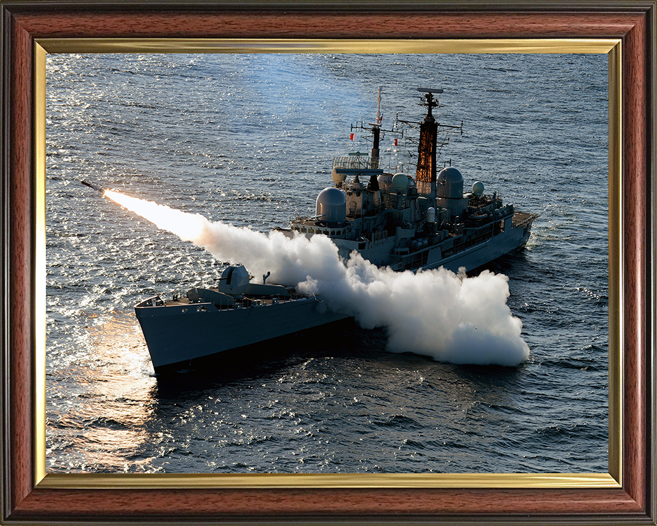 HMS Edinburgh D97 Royal Navy Type 42 Destroyer Photo Print or Framed Print - Hampshire Prints