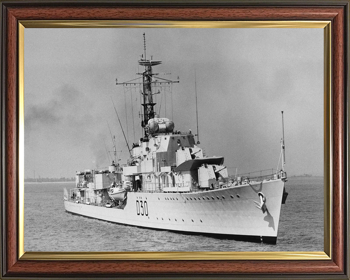 HMS Carron D30 Royal Navy C class destroyer Photo Print or Framed Print - Hampshire Prints