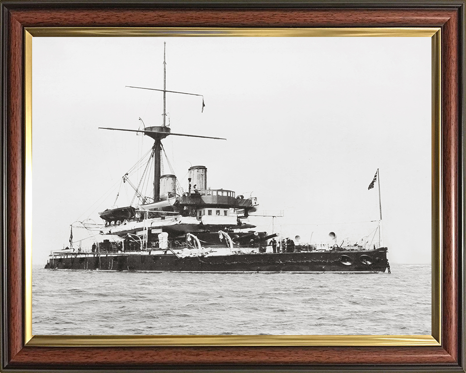 HMS Devastation (1871) | Photo Print | Framed Print | devastation Class | Turret ship | Royal Navy Hampshire Prints