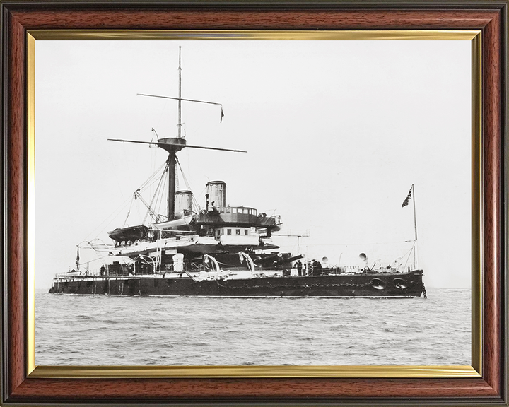 HMS Devastation (1871) | Photo Print | Framed Print | devastation Class | Turret ship | Royal Navy Hampshire Prints