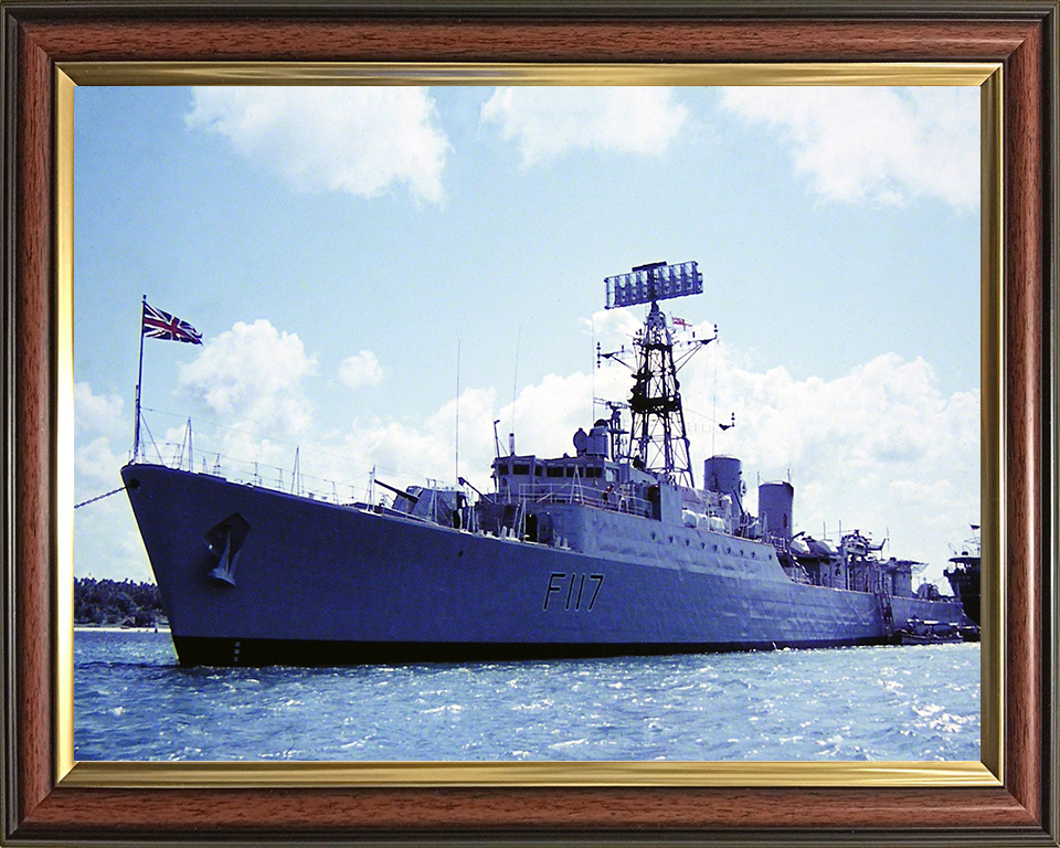 HMS Ashanti F117 Royal Navy Tribal Class Frigate Photo Print or Framed Print - Hampshire Prints