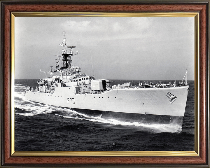 HMS Eastbourne F73 Royal Navy Whitby Class Frigate Photo Print or Framed Print - Hampshire Prints