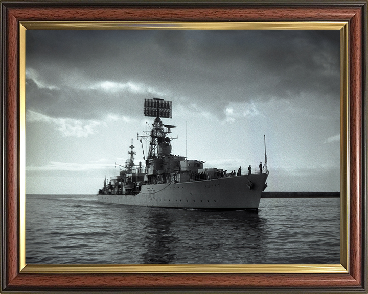 HMS Agincourt D86 Royal Navy Battle class destroyer Photo Print or Framed Print - Hampshire Prints