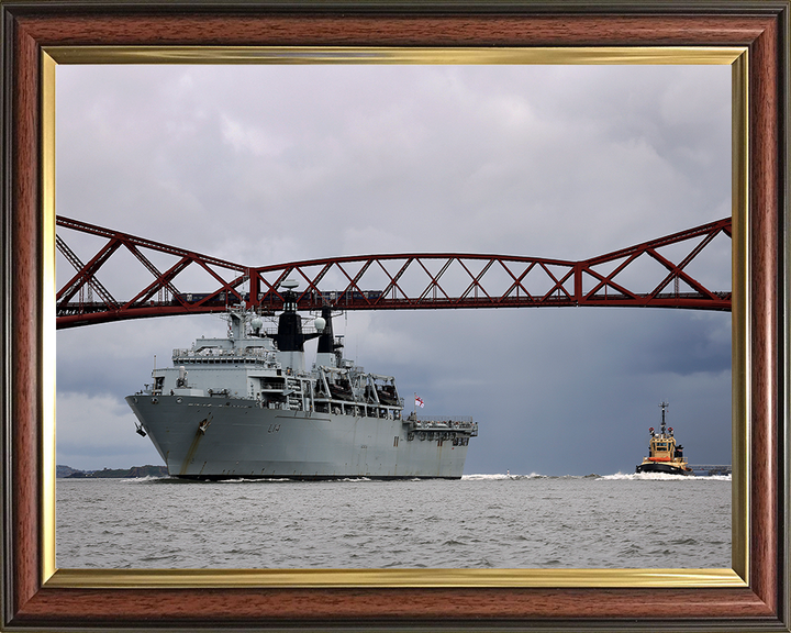 HMS Albion L14 Royal Navy Albion Class amphibious ship Photo Print or Framed Print - Hampshire Prints