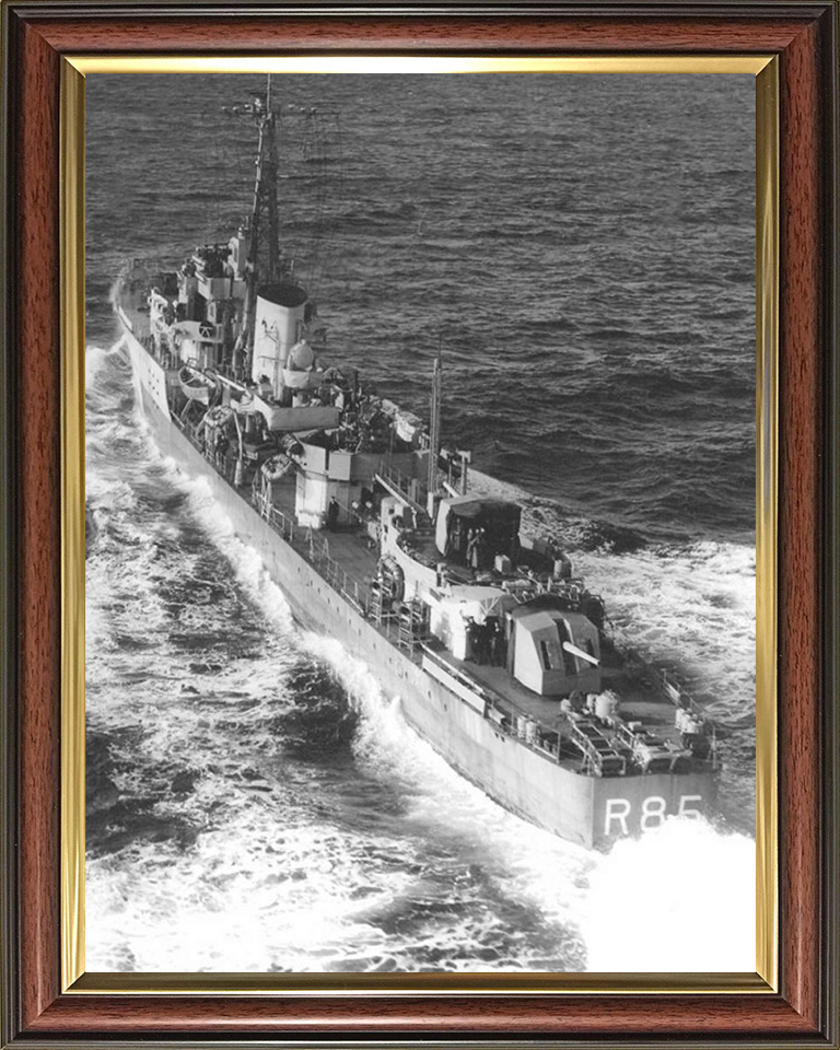 HMS Cambrian R85 | Photo Print | Framed Print | Poster | C Class | Destroyer | Royal Navy Hampshire Prints