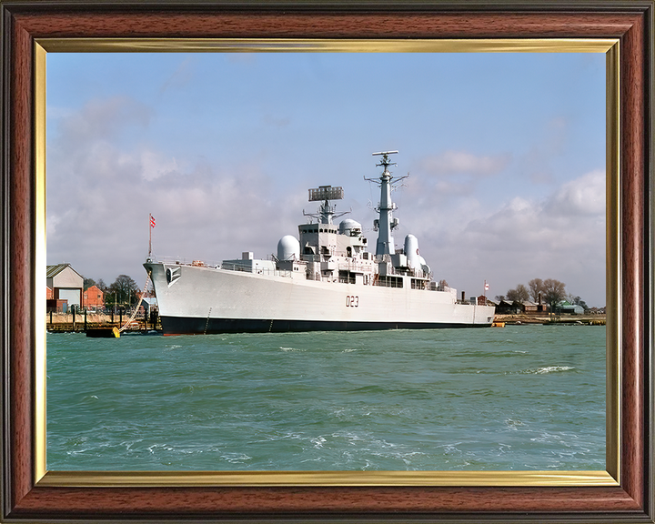 HMS Bristol D23 Royal Navy Type 82 destroyer Photo Print or Framed Print - Hampshire Prints