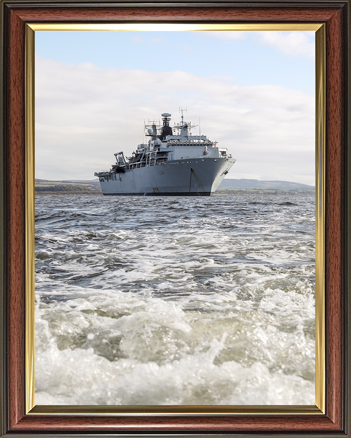 HMS Albion L14 Royal Navy Albion Class amphibious ship Photo Print or Framed Print - Hampshire Prints