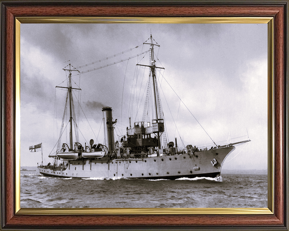 HMS Adamant (1911) | Photo Print | Framed Print | Submarine Depot ship | Royal Navy Hampshire Prints