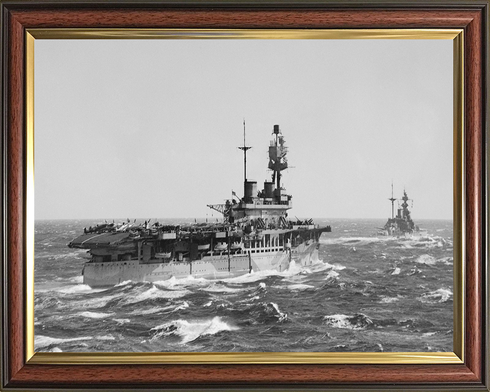 HMS Eagle (94) Royal Navy Eagle class aircraft carrier Photo Print or Framed Print - Hampshire Prints