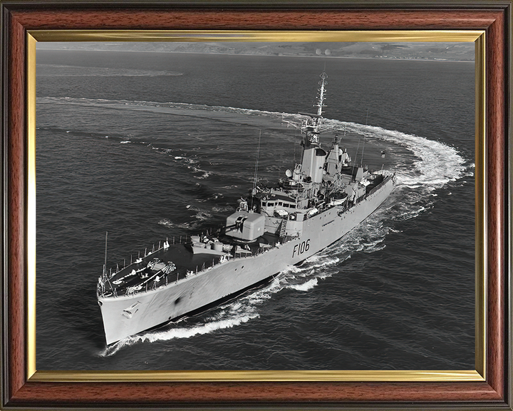 HMS Brighton F106 Royal Navy Rothesay Class Frigate Photo Print or Framed Print - Hampshire Prints