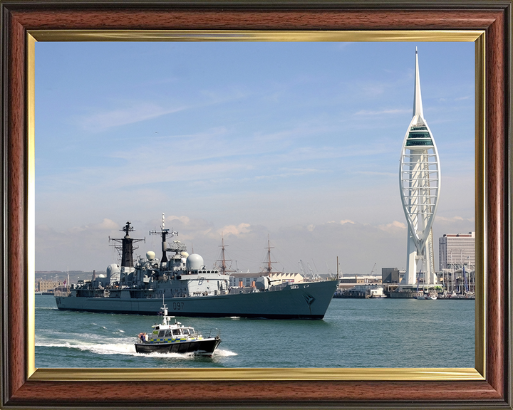 HMS Edinburgh D97 | Photo Print | Framed Print | Poster | Type 42 | Destroyer | Royal Navy Hampshire Prints
