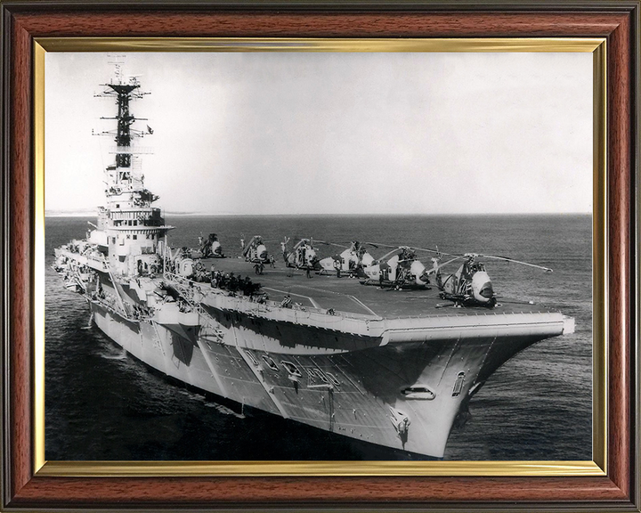 HMS Bulwark R08 | Photo Print | Framed Print | Centaur Class | Fleet Carrier | Royal Navy Hampshire Prints