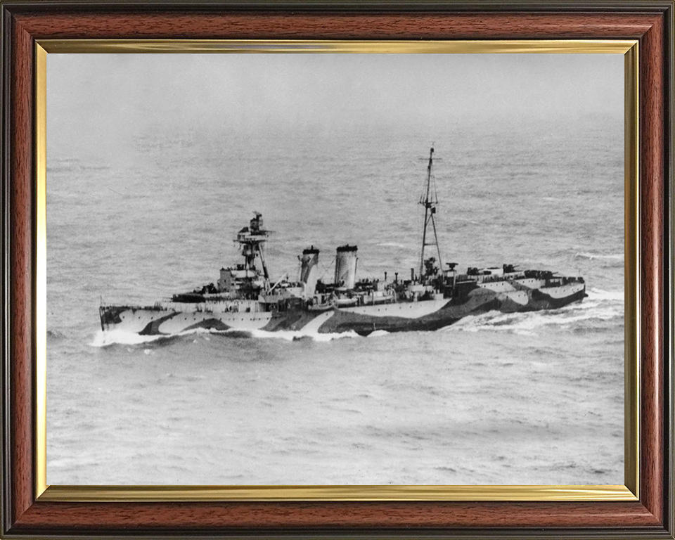 HMS Adventure M23 Royal Navy Adventuress minelaying cruiser Photo Print or Framed Photo Print - Hampshire Prints