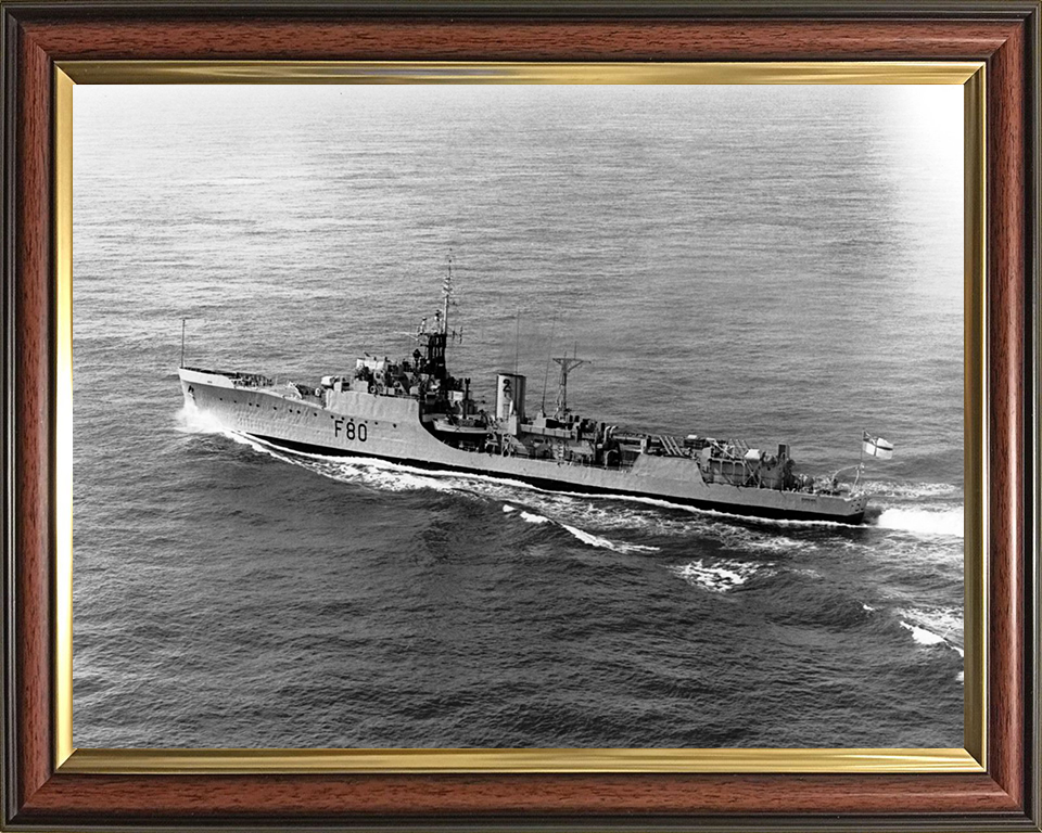 HMS Duncan F80 Royal Navy Blackwood class frigate Photo Print or Framed Print - Hampshire Prints