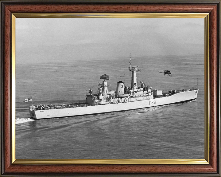 HMS Bacchante F69 | Photo Print | Framed Print | Leander Class | Frigate | Royal Navy Hampshire Prints