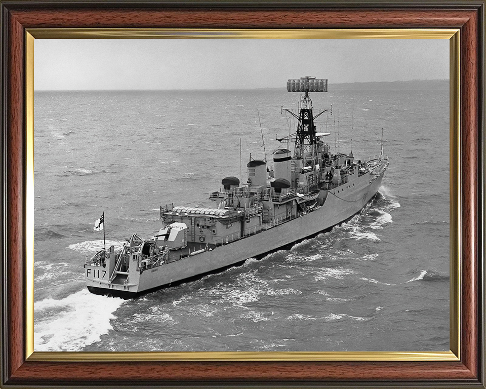 HMS Ashanti F117 Royal Navy Tribal Class Frigate Photo Print or Framed Print - Hampshire Prints