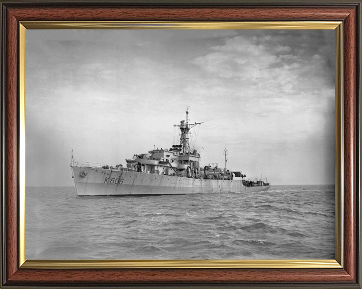 HMS Bigbury Bay K606 Royal Navy Bay Class Frigate Photo Print or Framed Print - Hampshire Prints