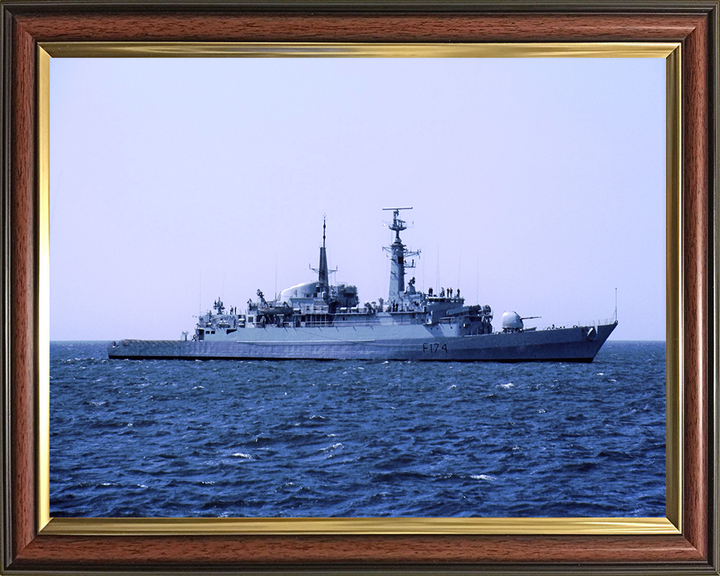 HMS Alacrity F174 Royal Navy Type 21 frigate Photo Print or Framed Print - Hampshire Prints