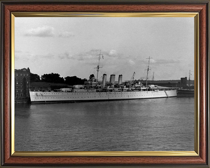 HMS Dorsetshire (40) | Photo Print | Framed Print | County Class | Cruiser | Royal Navy Hampshire Prints