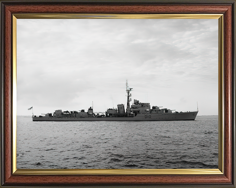 HMS Cassandra D10 (R62) Royal Navy C class destroyer Photo Print or Framed Print - Hampshire Prints