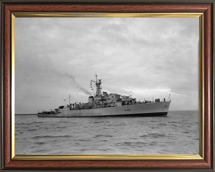 HMS Enard Bay K435 Royal Navy Bay Class Frigate Photo Print or Framed Print - Hampshire Prints