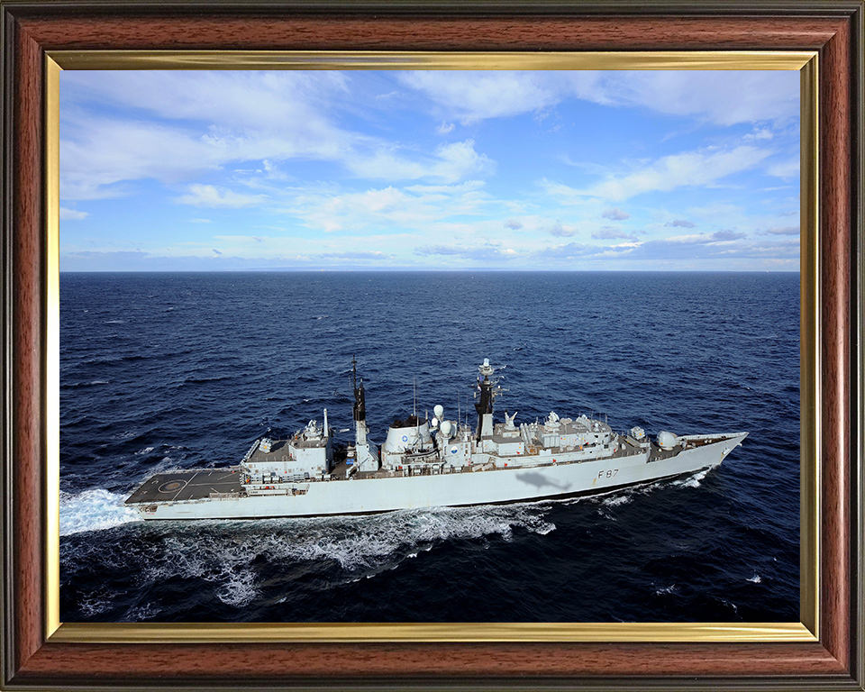 HMS Chatham F87 | Photo Print | Framed Print | Poster | Type 22 | Frigate | Royal Navy Hampshire Prints